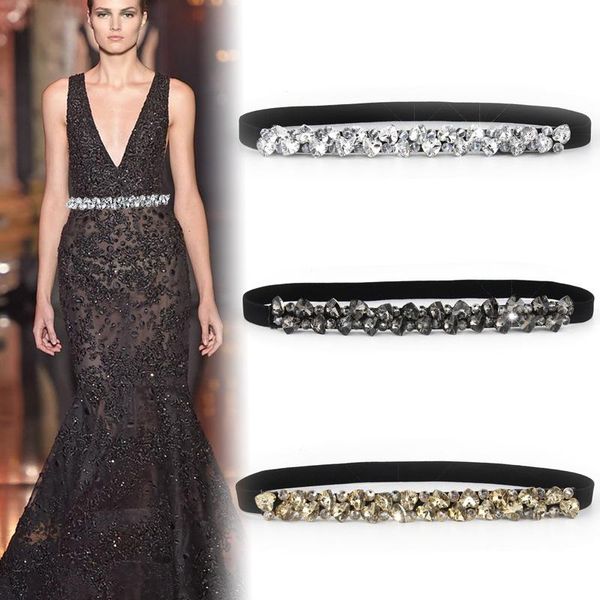 belts rhinestone elastic belt for women dresses full crystal gem black female waist coats down fashion luxury ladies beltbelts, Black;brown
belts rhinestone elastic belt for women dresses full crystal gem black female waist coats down fashion luxury ladies beltbelts, Black;brown