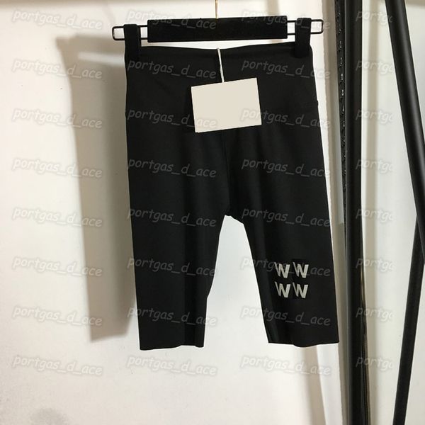 alphabet reflective womens shorts elastic slim knee length yoga pants tight fitness cycling leggings, White;black
alphabet reflective womens shorts elastic slim knee length yoga pants tight fitness cycling leggings, White;black