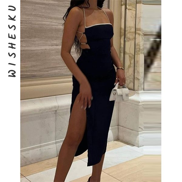 halter backless lace up midi dress women sleeveless bandage split corset dresses fall harajuku night club party robe 220507, Black;gray
halter backless lace up midi dress women sleeveless bandage split corset dresses fall harajuku night club party robe 220507, Black;gray