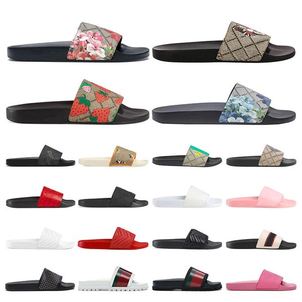 men luxurys designers summer slippers classic floral brocade sandals tiger print flat leather rubber platform gear bottoms women outdoor cas, Black
men luxurys designers summer slippers classic floral brocade sandals tiger print flat leather rubber platform gear bottoms women outdoor cas, Black