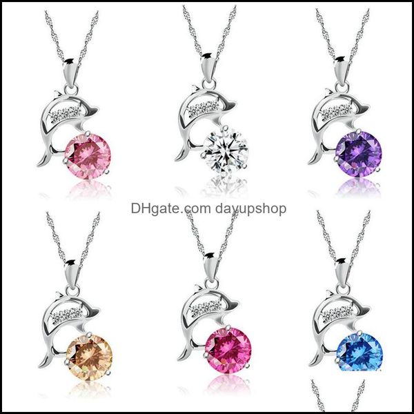 pendant necklaces pendants jewelry fashion romantic dolphin love necklace 6 styles women crystal nec dhsjv, Silver
pendant necklaces pendants jewelry fashion romantic dolphin love necklace 6 styles women crystal nec dhsjv, Silver