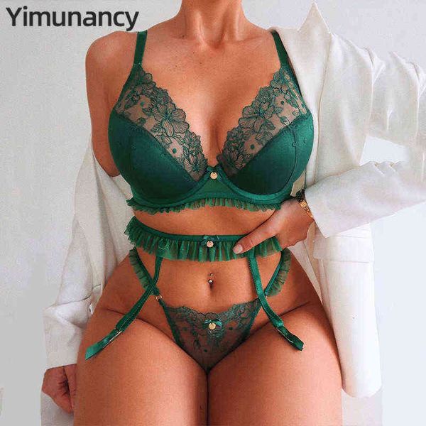 nxy set yiimunancy 3 piece lace bra embroidered flowers push up lingerie ladies green patchwork 0218, Red;black
nxy set yiimunancy 3 piece lace bra embroidered flowers push up lingerie ladies green patchwork 0218, Red;black