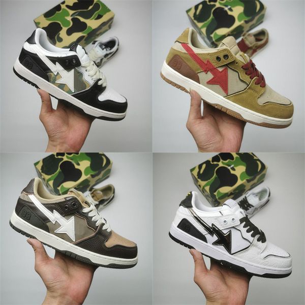 2022 casual shoes women men monkey camouflage luxurys designer platform star sk8 sta ladies womens mens sneaker sneakers stars ape bapestas
2022 casual shoes women men monkey camouflage luxurys designer platform star sk8 sta ladies womens mens sneaker sneakers stars ape bapestas