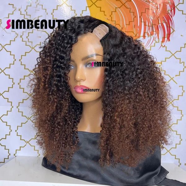ombre brown kinky curly v part wigs unprocessed 100% human hair glueless highlight blonde water wave side u shape full end, Black
ombre brown kinky curly v part wigs unprocessed 100% human hair glueless highlight blonde water wave side u shape full end, Black