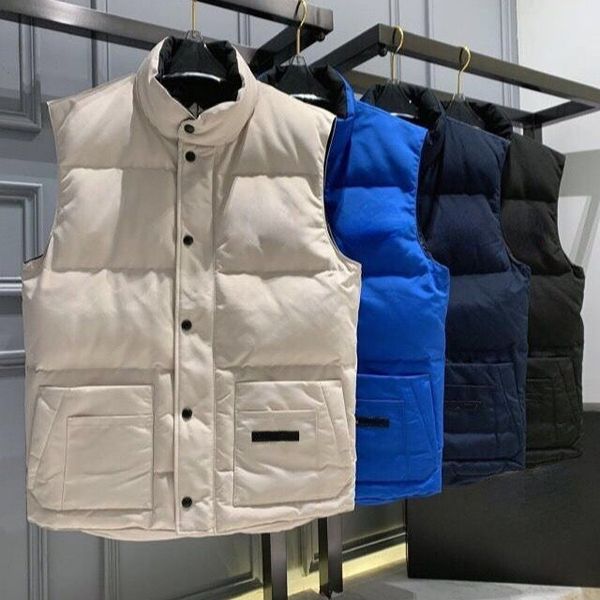 fashion men vest down cotton waistcoat designs mens and women's no sleeveless jacket puffer autumn winter casual coats couples vests ke, Black;white
fashion men vest down cotton waistcoat designs mens and women's no sleeveless jacket puffer autumn winter casual coats couples vests ke, Black;white