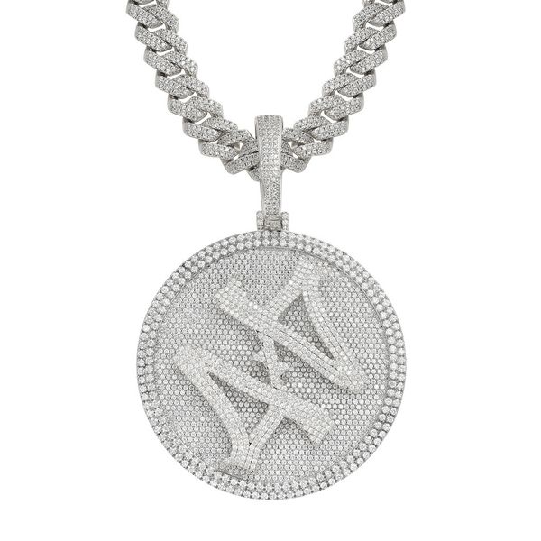 men rotatable pendant necklaces hip hop 14k gold plating pendants bling iced out 24inch chain hiphop 5a cubic zirconia stone number necklace, Silver
men rotatable pendant necklaces hip hop 14k gold plating pendants bling iced out 24inch chain hiphop 5a cubic zirconia stone number necklace, Silver
