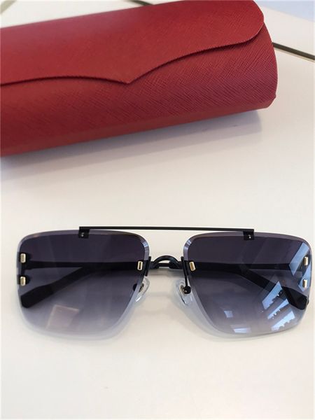 luxury design frameless square men's classic fashion sunglasses 18k lenses outdoor uv 400 protection c0268, White;black
luxury design frameless square men's classic fashion sunglasses 18k lenses outdoor uv 400 protection c0268, White;black