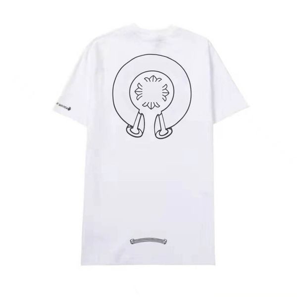 men's ch luxury t shirts brand man t-shirt summer women cross sanskrit tees letter designer tshirts classic boy loose round neck shirt, White;black
men's ch luxury t shirts brand man t-shirt summer women cross sanskrit tees letter designer tshirts classic boy loose round neck shirt, White;black