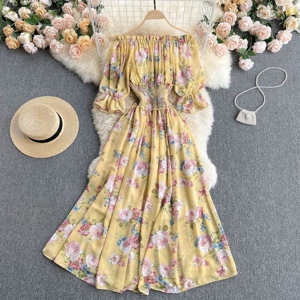 slash neck puff sleeve ruched aline dress summer boho print chiffon beach women off shoulder floral 210513, Black;gray
slash neck puff sleeve ruched aline dress summer boho print chiffon beach women off shoulder floral 210513, Black;gray