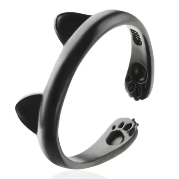 animal cat ears band rings for women girls lovely pet dog cat claw finger ring fashion jewelry, Silver
animal cat ears band rings for women girls lovely pet dog cat claw finger ring fashion jewelry, Silver