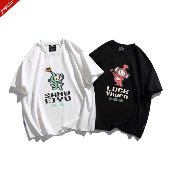 factory direct sales fashion trend short sleeves 2022 youth t-shirt sleeve funny print, White;black
factory direct sales fashion trend short sleeves 2022 youth t-shirt sleeve funny print, White;black