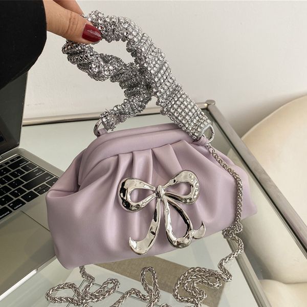 luxury ladies fashion dumpling tote bag 2022 summer cute bow shoulder bag designer diamond messenger bags, Black;red
luxury ladies fashion dumpling tote bag 2022 summer cute bow shoulder bag designer diamond messenger bags, Black;red