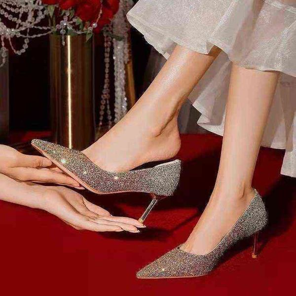sandals luxury sequins high heels designer pointed champagne thin heeled sandals women crystal dress shoes 220317, Black
sandals luxury sequins high heels designer pointed champagne thin heeled sandals women crystal dress shoes 220317, Black