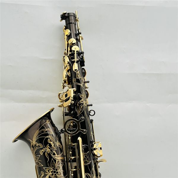 real pictures yas-875ex alto saxophone eb tuner black nickel plated gold carved body professional woodwind with case accessories
real pictures yas-875ex alto saxophone eb tuner black nickel plated gold carved body professional woodwind with case accessories