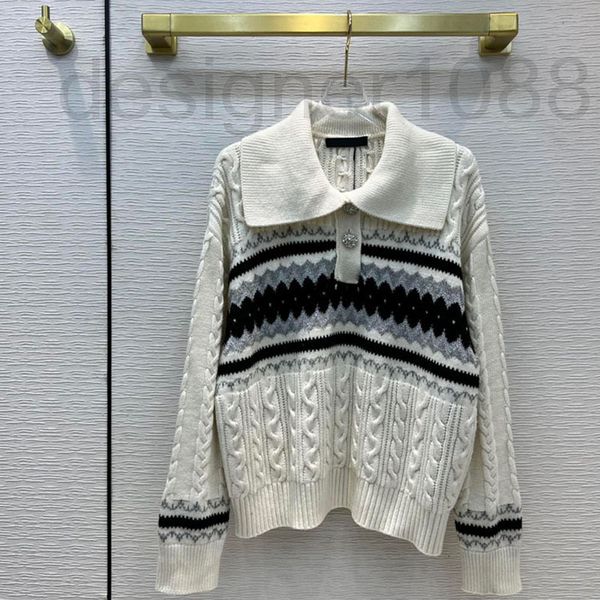 women's sweaters designer 2022 spring and autumn women's geometric fried dough twist turtleneck sweater sweet contrast color wool, White;black
women's sweaters designer 2022 spring and autumn women's geometric fried dough twist turtleneck sweater sweet contrast color wool, White;black
