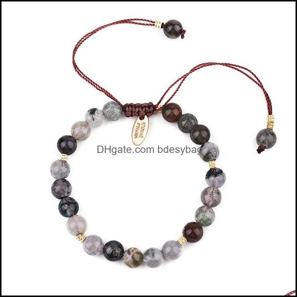 beaded strands bracelets jewelry beautif 6mm natural stone adjustable agate beaded bracelet for wholesale drop delivery 202 dhei7, Black
beaded strands bracelets jewelry beautif 6mm natural stone adjustable agate beaded bracelet for wholesale drop delivery 202 dhei7, Black