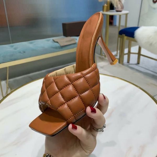 women lido sandals designer leather slides woven 9 cm high heels vintage squared sole summer ladies shoes 280, Black
women lido sandals designer leather slides woven 9 cm high heels vintage squared sole summer ladies shoes 280, Black