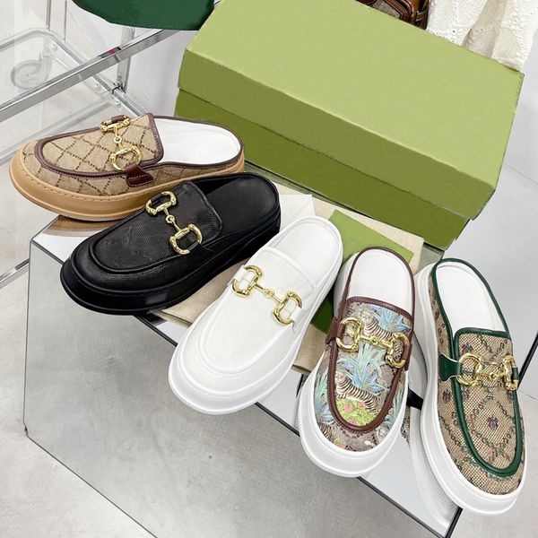 2022 selling women half slippers classic embroidery print thick soled cookies shoes fashion party platform slipper designer slides slippers, Black
2022 selling women half slippers classic embroidery print thick soled cookies shoes fashion party platform slipper designer slides slippers, Black