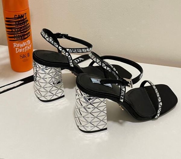 new summer thick heel sandals sequin sandal heel height 5.0 9.0cm electroplated casual more slipper, Black
new summer thick heel sandals sequin sandal heel height 5.0 9.0cm electroplated casual more slipper, Black