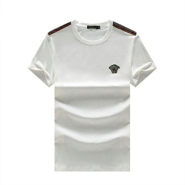 21ss designer tide t shirts chest letter laminated print short sleeve high street loose oversize casual t-shirt 100% pure cotton for men an, White;black
21ss designer tide t shirts chest letter laminated print short sleeve high street loose oversize casual t-shirt 100% pure cotton for men an, White;black