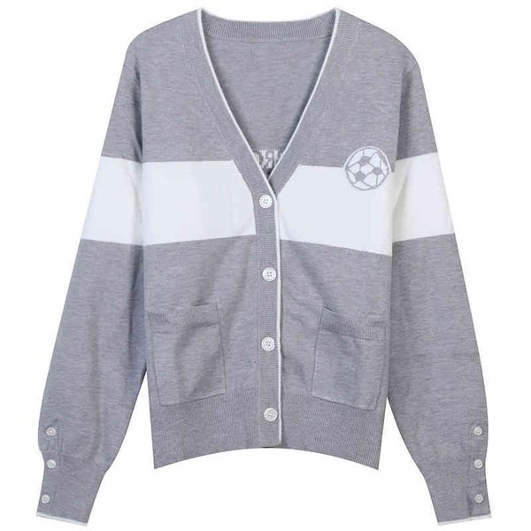 women's sweaters autumn winter long sleeve foot bead jacquard british versatile contrast color tb knitted cardigan women's coat fa, White;black
women's sweaters autumn winter long sleeve foot bead jacquard british versatile contrast color tb knitted cardigan women's coat fa, White;black