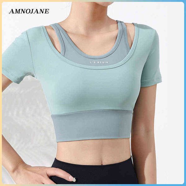 sport crop gym for women sports bra workout shirts tight shirt yoga zumba active athletic wear pilates training tshirt t220725, White;red
sport crop gym for women sports bra workout shirts tight shirt yoga zumba active athletic wear pilates training tshirt t220725, White;red
