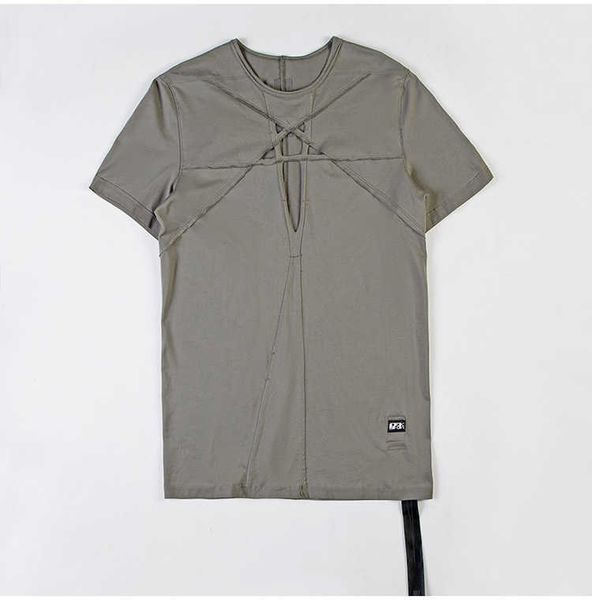 men's t-shirts 2021 new dark hollow out splicing label short sleeve slim fitting t-shirt for men and women, White;black
men's t-shirts 2021 new dark hollow out splicing label short sleeve slim fitting t-shirt for men and women, White;black