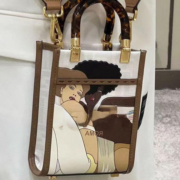 senior sense large capacity bag op50 female 2022 new fashion mini painted graffiti multi-color broadband crossbody tote bag
senior sense large capacity bag op50 female 2022 new fashion mini painted graffiti multi-color broadband crossbody tote bag