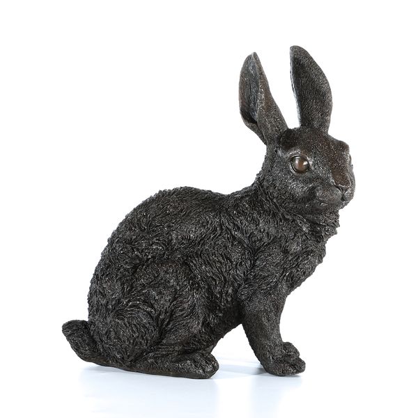 rabbit statue real bronze chinese zodiac animal hare feng shui sculpture figurine art home office decor ornament, Silver
rabbit statue real bronze chinese zodiac animal hare feng shui sculpture figurine art home office decor ornament, Silver