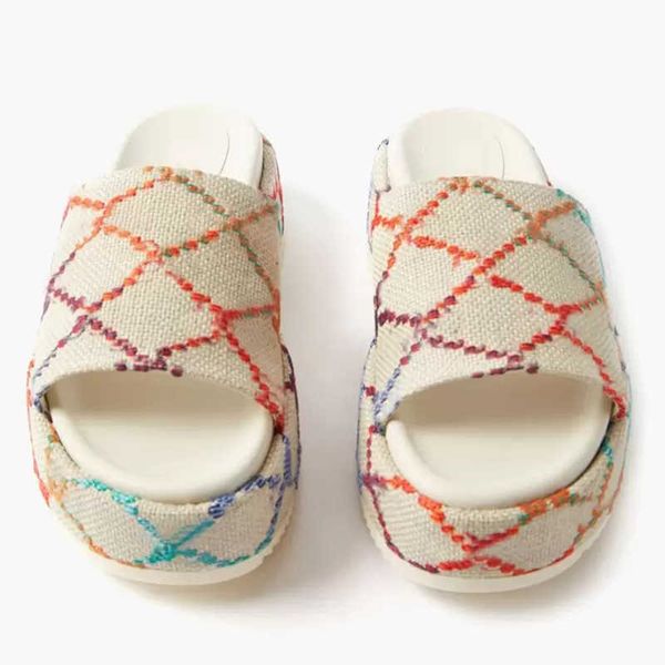 designer slippers embroidered platform sandals fashion summer canvas women slides platforms slider beach flip flops with dust bag blue buckl, Black
designer slippers embroidered platform sandals fashion summer canvas women slides platforms slider beach flip flops with dust bag blue buckl, Black