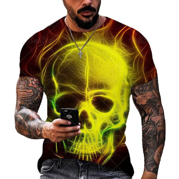 men's t-shirts skull for men fashion classic 3d printing t-shirt sleeve oversized breathable tees, White;black
men's t-shirts skull for men fashion classic 3d printing t-shirt sleeve oversized breathable tees, White;black