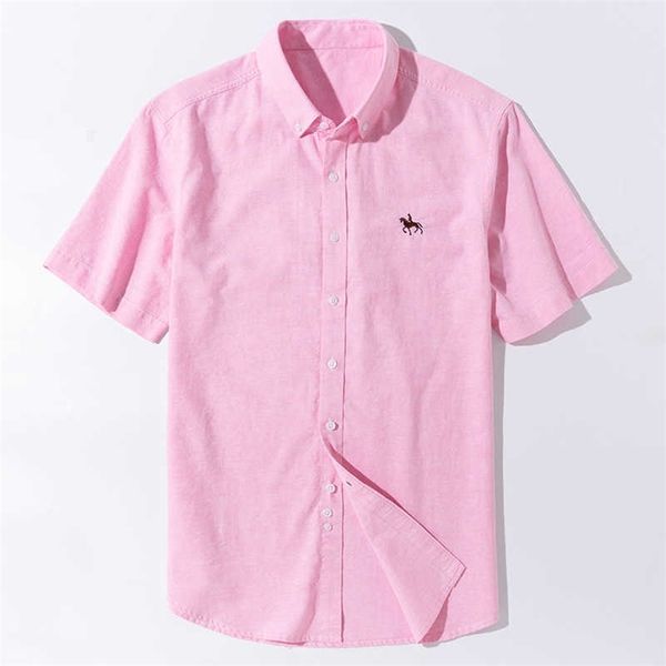 summer short sleeve turndown collar regular fit oxford fabric 100% cotton excellent comfortable business men casual shirts 210701, White;black
summer short sleeve turndown collar regular fit oxford fabric 100% cotton excellent comfortable business men casual shirts 210701, White;black