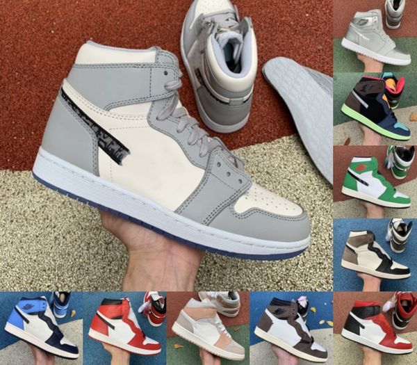 1 2021 bio hack shoes 1s high dark mocha black metallic gold unc light smoke grey chicago obsidian trainer sneakers 36-46
1 2021 bio hack shoes 1s high dark mocha black metallic gold unc light smoke grey chicago obsidian trainer sneakers 36-46