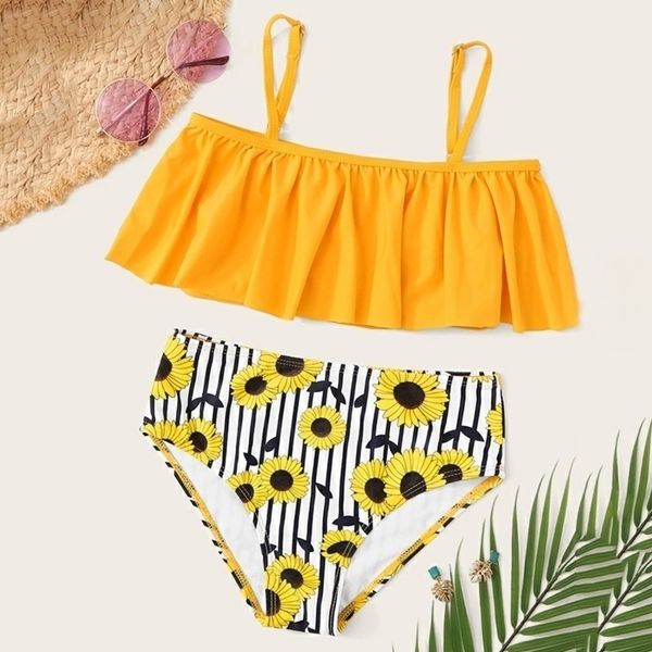 loozykit girls leaf print ruffle bikini set twopiece swimsuit eachwear pool 2 pices swimsuit kids swimsuit baby girls swimwear y200319, White;black
loozykit girls leaf print ruffle bikini set twopiece swimsuit eachwear pool 2 pices swimsuit kids swimsuit baby girls swimwear y200319, White;black