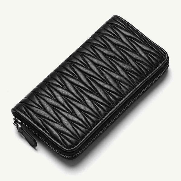 wallets bags women's sheepskin fold long leather 2022 fashion simple multifunctional, Red;black
wallets bags women's sheepskin fold long leather 2022 fashion simple multifunctional, Red;black