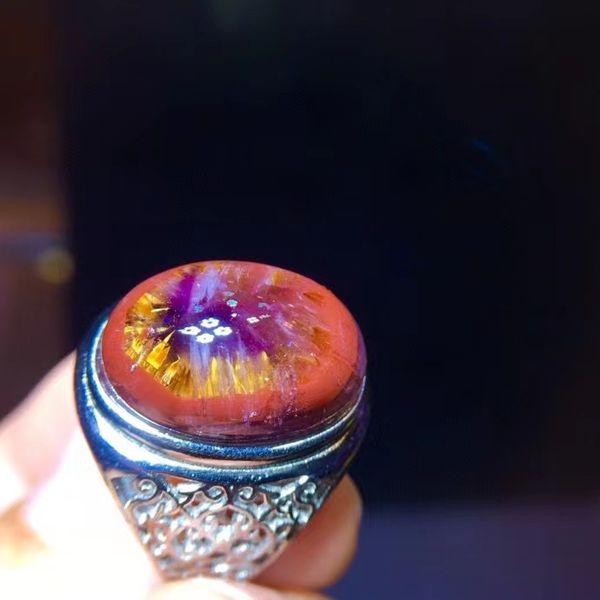 natural red auralite 23 cacoxenite adjustable ring 18/13mm oval women men 925 silver rutilated quartz jewelry aaaaaa
natural red auralite 23 cacoxenite adjustable ring 18/13mm oval women men 925 silver rutilated quartz jewelry aaaaaa