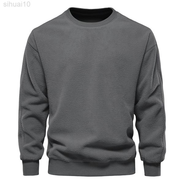 2022 new fashion lamb wool sweatshirts solid color casual long sleeve oversized male sweatshirt winter warm thicken pullover men l220730, Black
2022 new fashion lamb wool sweatshirts solid color casual long sleeve oversized male sweatshirt winter warm thicken pullover men l220730, Black