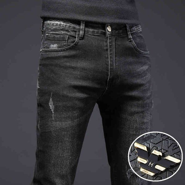 men's jeans autumn and winter thickened frosted men's jeans loose elastic slim fit leggings trend straight pants 7az5, Blue
men's jeans autumn and winter thickened frosted men's jeans loose elastic slim fit leggings trend straight pants 7az5, Blue