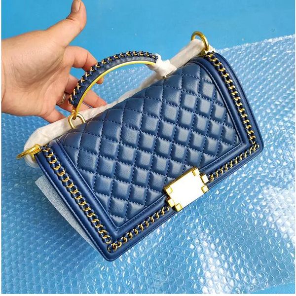 fashion grace quilted lambskin classic flap bags handle with gold metal tote braid around bag blue white black purse large capacity outdoor
fashion grace quilted lambskin classic flap bags handle with gold metal tote braid around bag blue white black purse large capacity outdoor