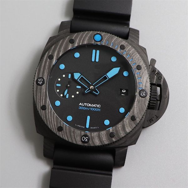 vs 960 montre de luxe luxury watch men watches 42mm automatic mechanical movement ceramic bezel carbon fiber case wristwatches, Slivery;brown
vs 960 montre de luxe luxury watch men watches 42mm automatic mechanical movement ceramic bezel carbon fiber case wristwatches, Slivery;brown