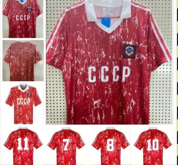 1990 soviet union retro world cup soccer jersey 1989 1991 ussr white aleinikov protasov zavarov belanov classic vintage football, Black;yellow
1990 soviet union retro world cup soccer jersey 1989 1991 ussr white aleinikov protasov zavarov belanov classic vintage football, Black;yellow