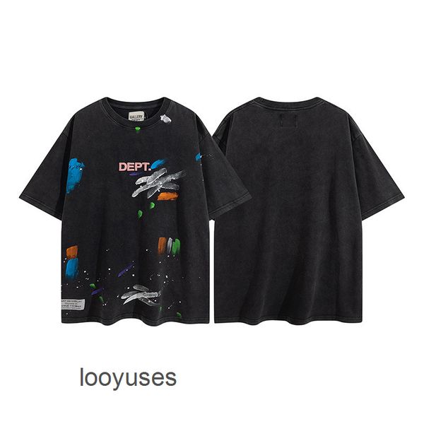 t shirts mens designer dept 2022 summer galleres american fashion basic speckle print loose fat base, White;black
t shirts mens designer dept 2022 summer galleres american fashion basic speckle print loose fat base, White;black