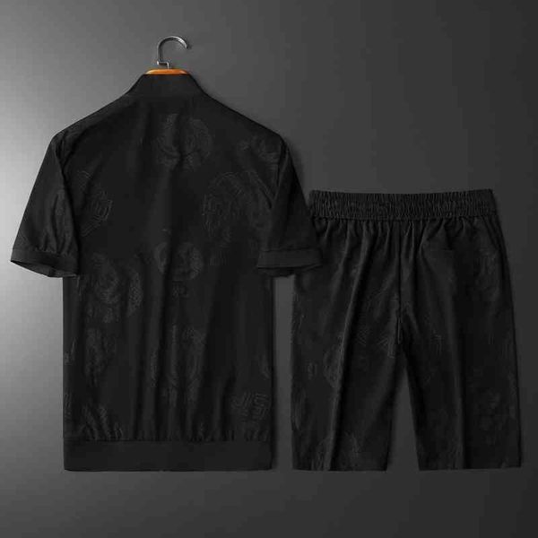 men's sports fashion trend brand clothing 2022 summer new casual short sleeved cardigan suit, Gray
men's sports fashion trend brand clothing 2022 summer new casual short sleeved cardigan suit, Gray