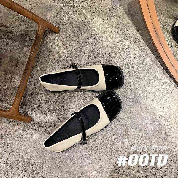 dress shoes mary jane women's 2022 summer new color matching one line buckle with square head thick heel versatile small 220808, Black
dress shoes mary jane women's 2022 summer new color matching one line buckle with square head thick heel versatile small 220808, Black
