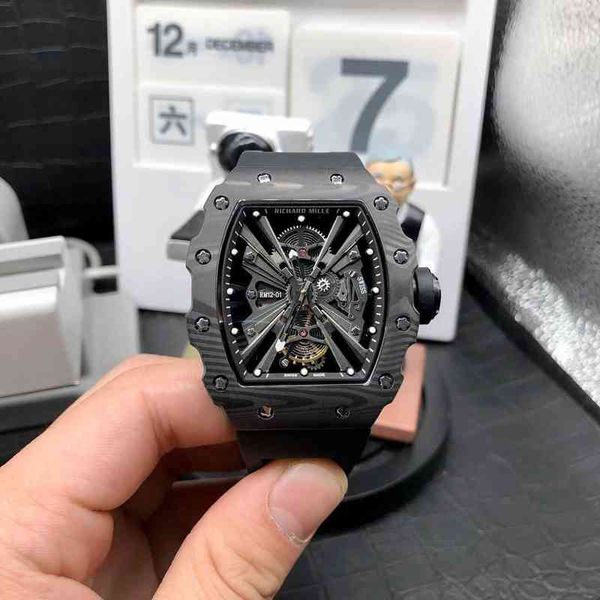 watch date richa carbon fiber men's automatic mechanical watch personality hollowed out fashion tape luminous waterproof atmospheric ti, Slivery;brown
watch date richa carbon fiber men's automatic mechanical watch personality hollowed out fashion tape luminous waterproof atmospheric ti, Slivery;brown