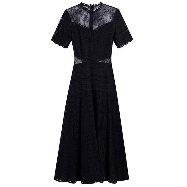 casual dresses summer lace loins slim a type temperament dress goddess fan mid-long women dressescasual, Black;gray
casual dresses summer lace loins slim a type temperament dress goddess fan mid-long women dressescasual, Black;gray