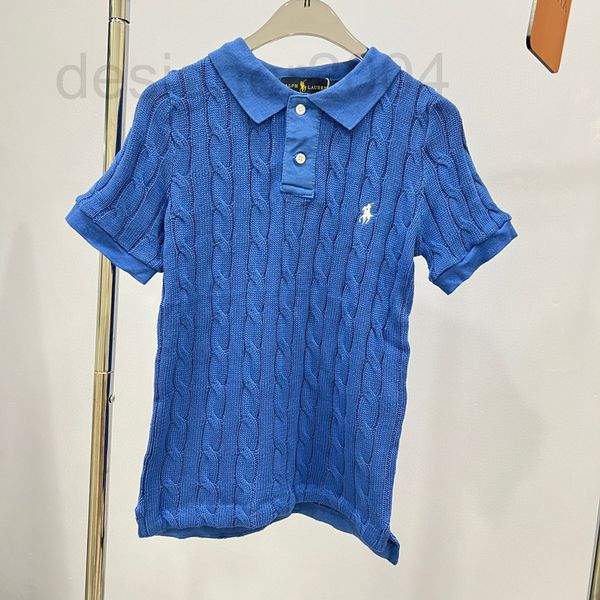 women's t-shirt designer 22 summer new war horse embroidery blue polo knitted short slim 4sek, White
women's t-shirt designer 22 summer new war horse embroidery blue polo knitted short slim 4sek, White