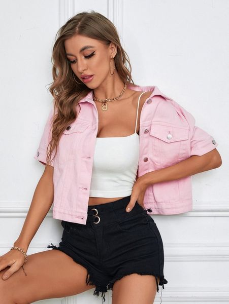 flap pocket denim jacket c6av#, Black;brown
flap pocket denim jacket c6av#, Black;brown