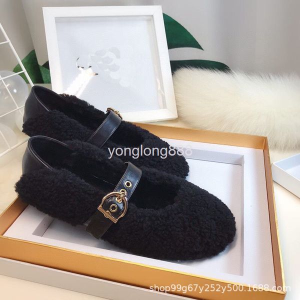dress shoes flat bottom plush shoes women wear autumn and winter cotton mary jane doudou single, Black
dress shoes flat bottom plush shoes women wear autumn and winter cotton mary jane doudou single, Black