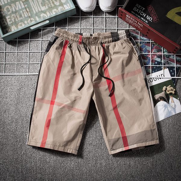 men's shorts designer summer quick drying shorts men's korean trendy beach pants slim fit wear casual short plaid rmf5, White;black
men's shorts designer summer quick drying shorts men's korean trendy beach pants slim fit wear casual short plaid rmf5, White;black